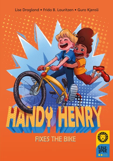 Omslag av "Leseløve nivå 2 Engelsk - Handy Henry fixes the bike"