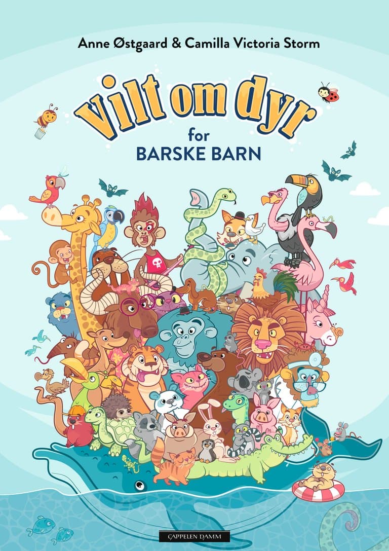 Omslag Vilt om dyr for barske barn av Anne Østgaard (Ebok)