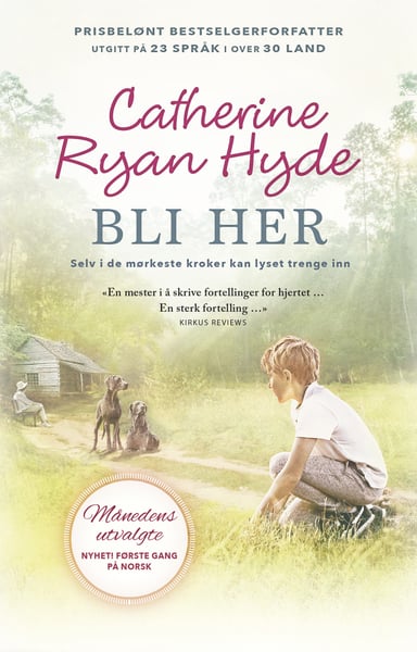 Omslag av "Bli her"