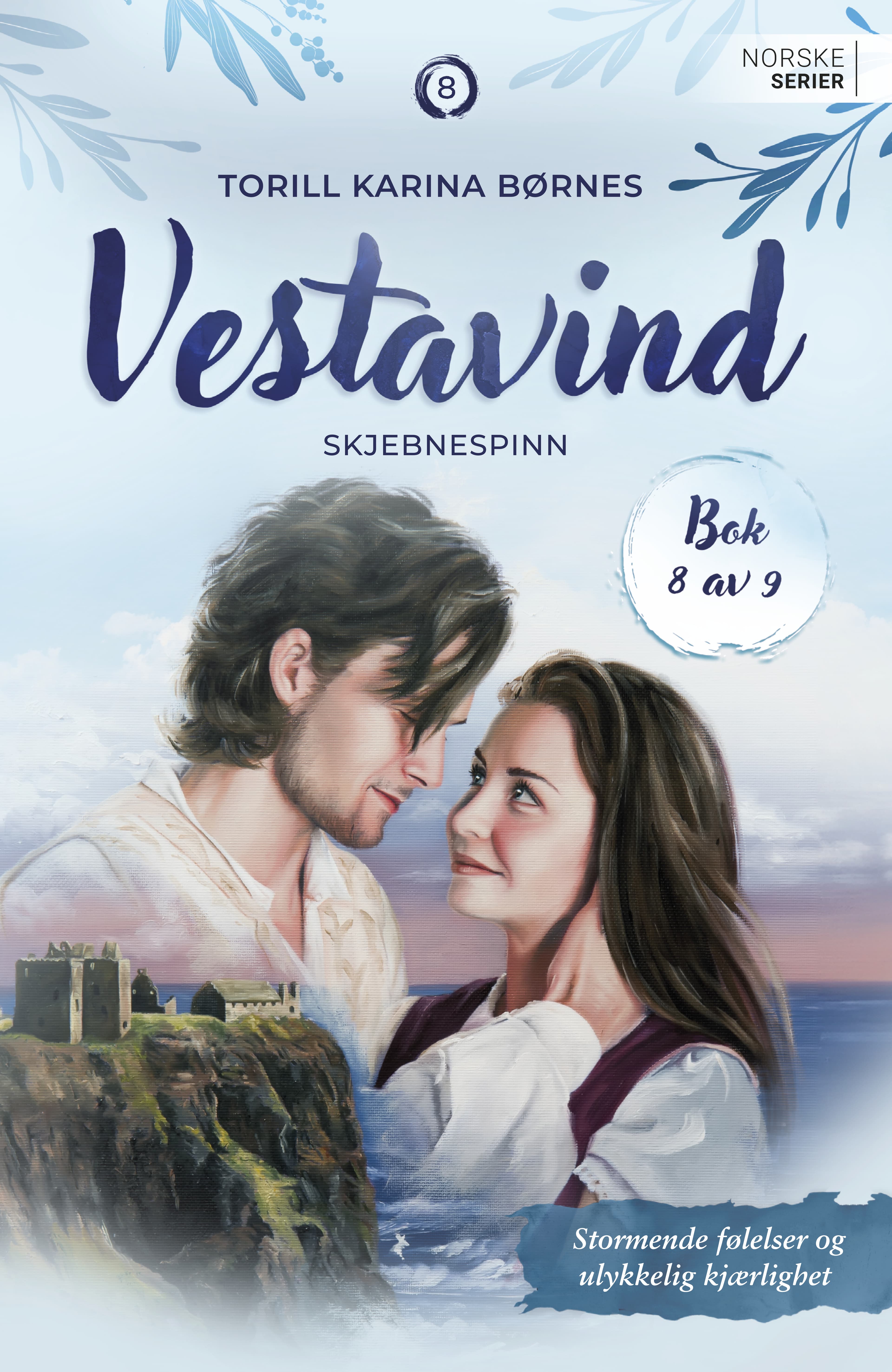 Omslag Skjebnespinn av Torill Karina Børnes (Ebok)