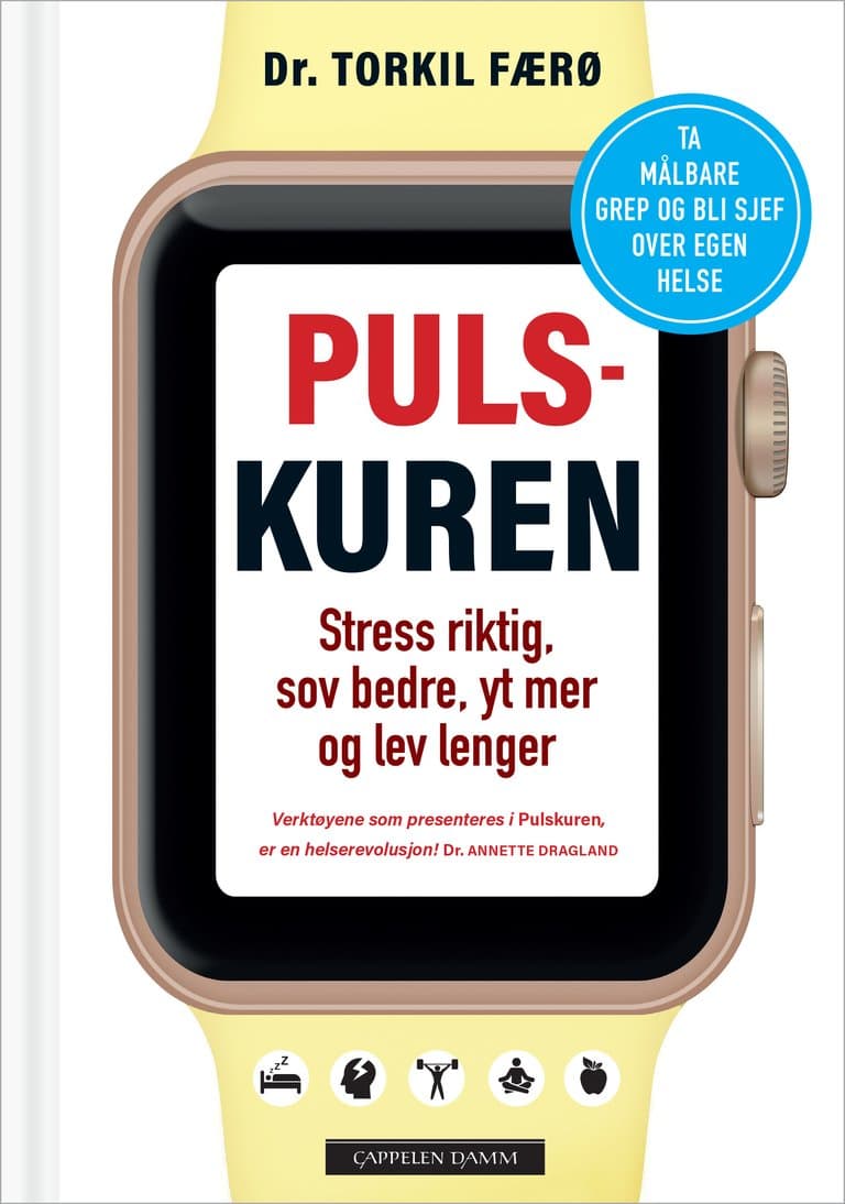 Omslag Pulskuren av Torkil Færø (Innbundet)