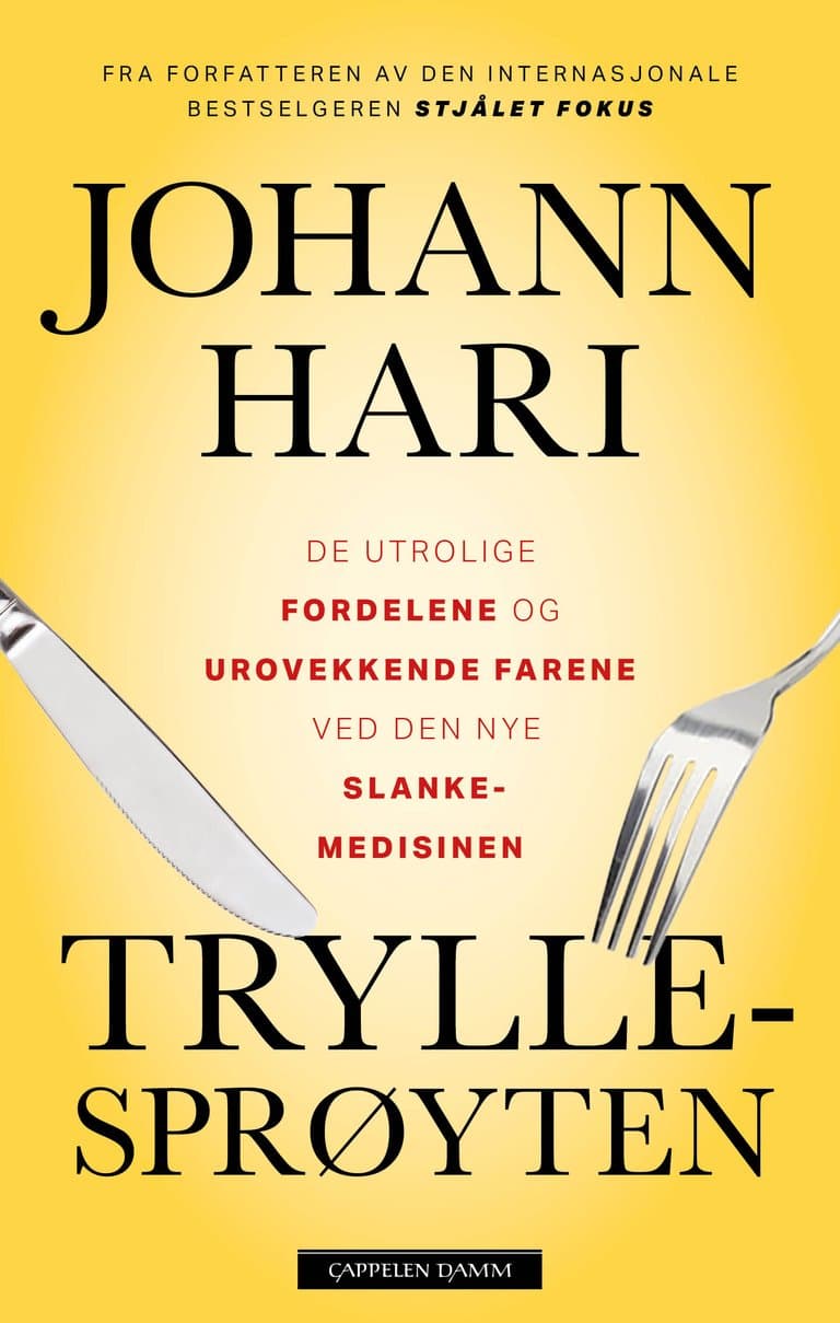 Omslag Tryllesprøyten av Johann Hari (Innbundet)