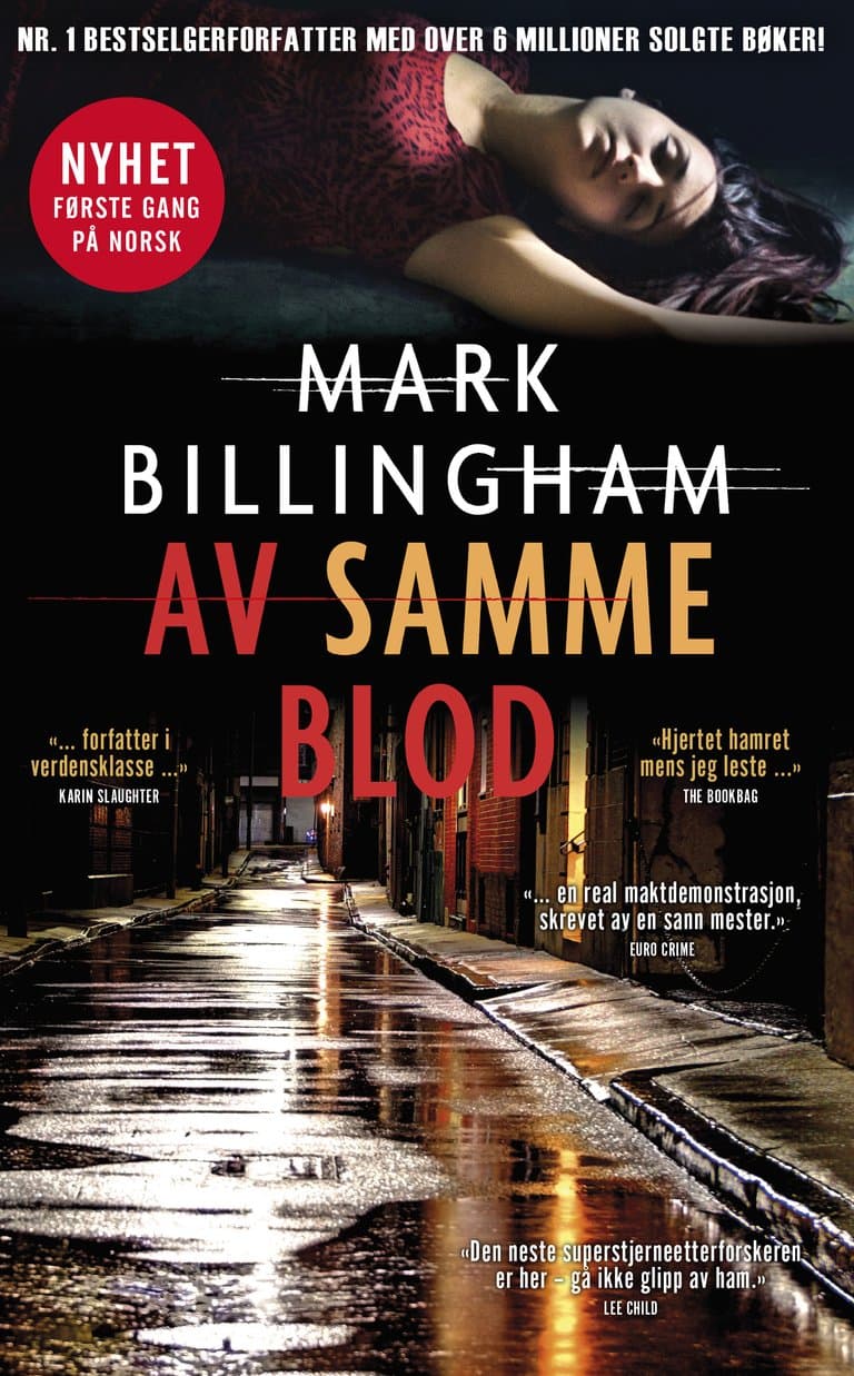 Omslag Av samme blod av Mark Billingham (Heftet)