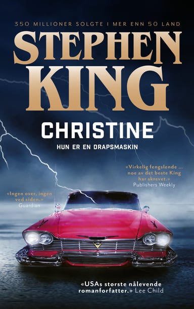 Omslag av "Christine"