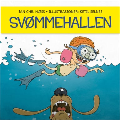 Omslag av "Svømmehallen"
