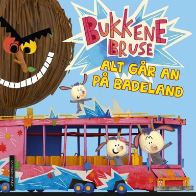 Omslag av "Bukkene Bruse: Alt går an på Badeland"