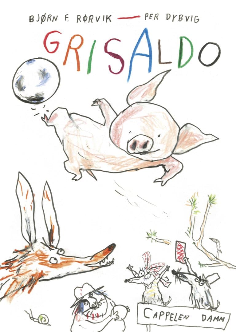 Omslag Grisaldo av Bjørn F. Rørvik og Per Dybvig (Ebok)