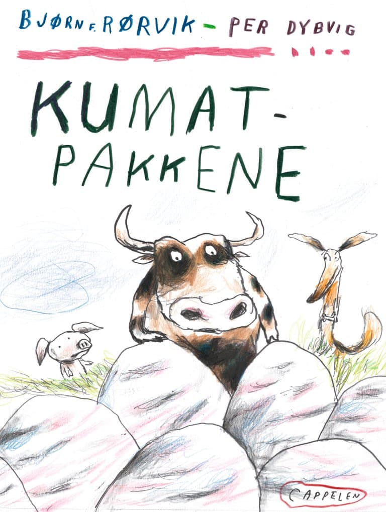 Omslag Kumatpakkene av Bjørn F. Rørvik (Innbundet)