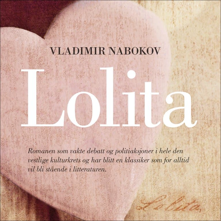 Omslag Lolita av Vladimir Nabokov (Lydbok)