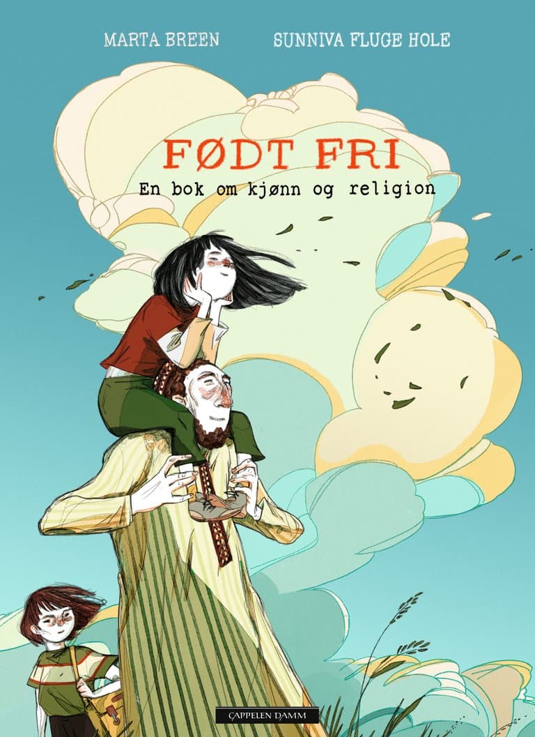 Omslag Født fri av Marta Breen (Ebok)