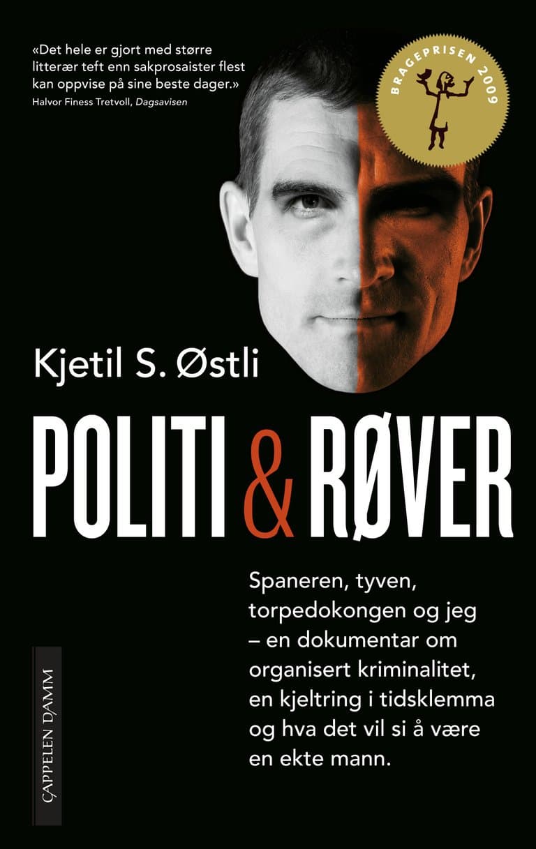 Omslag Politi & røver av Kjetil Stensvik Østli (Heftet)