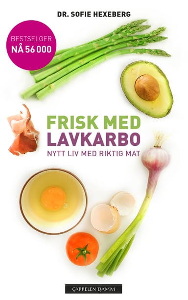 Omslag av "Frisk med lavkarbo"