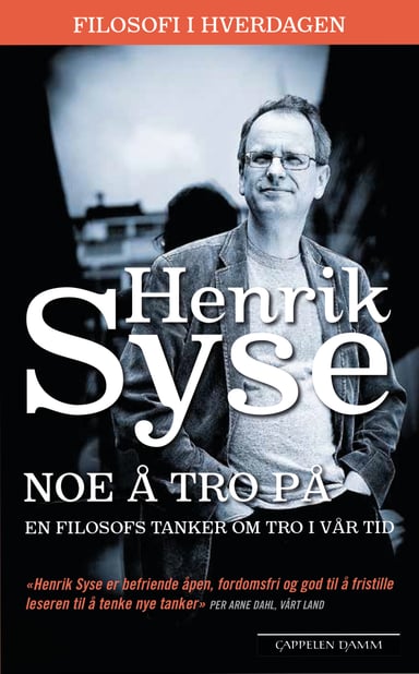 Omslag av "Noe å tro på"