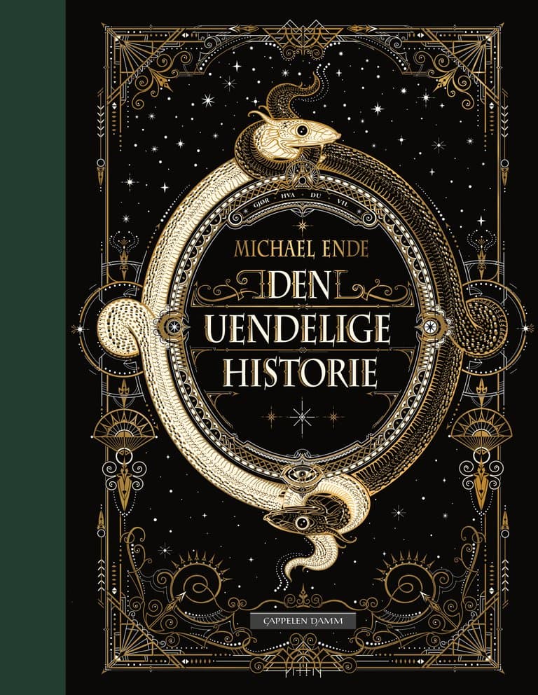 Omslag Den uendelige historie av Michael Ende (Innbundet)