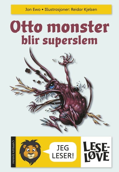 Omslag av "Leseløve - Otto Monster blir superslem"