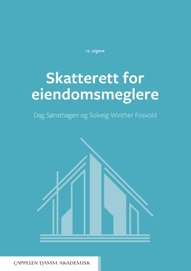 Omslag av "Skatterett for eiendomsmeglere"
