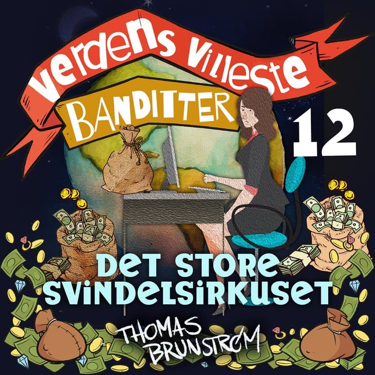 Omslag Det store svindelsirkuset av Thomas Brunstrøm (Lydbok)