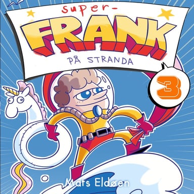 Omslag av "Super-Frank på stranda"