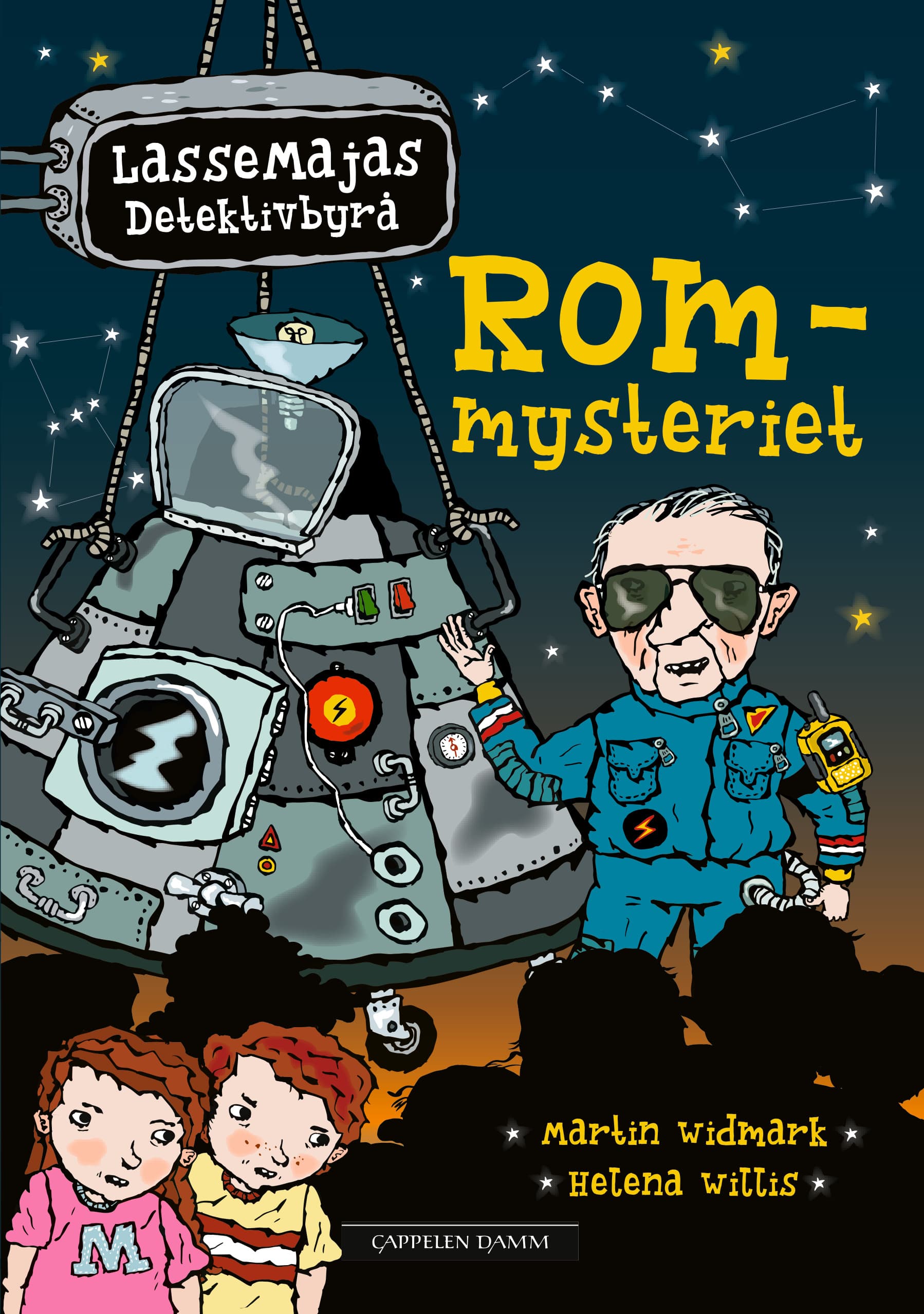 Omslag LasseMajas Detektivbyrå: Rom-mysteriet av Martin Widmark (Innbundet)