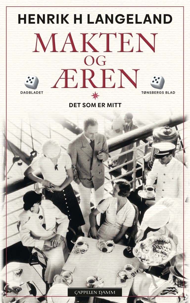 Omslag Makten og æren av Henrik H. Langeland (Innbundet)