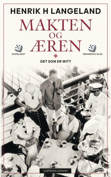 Omslag av "Makten og æren"