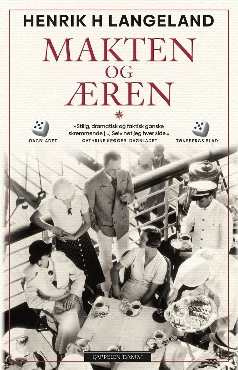 Omslag Makten og æren av Henrik H. Langeland (Heftet)