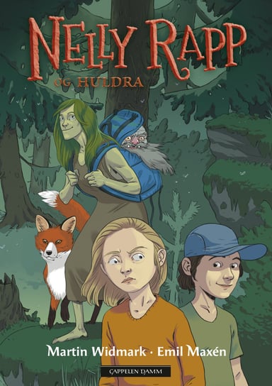 Omslag av "Nelly Rapp og huldra"