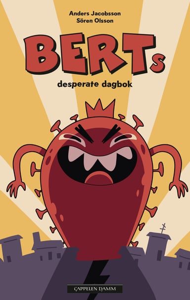 Omslag av "Berts desperate dagbok"