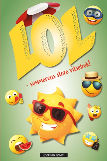 Omslag LOL - sommerens store vitsebok (Innbundet)