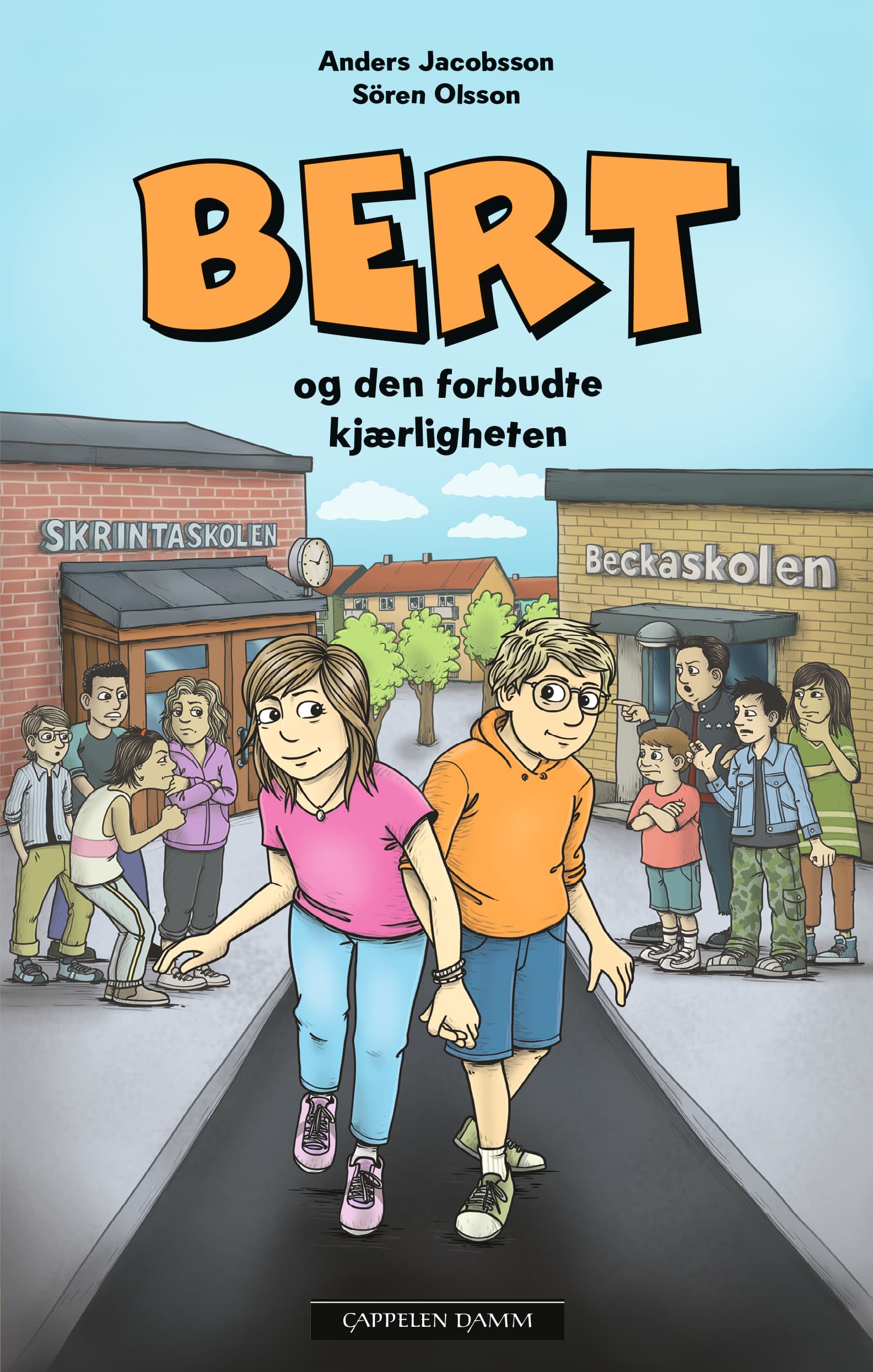 Omslag Bert og den forbudte kjærligheten av Anders Jacobsson og Sören Olsson (Innbundet)