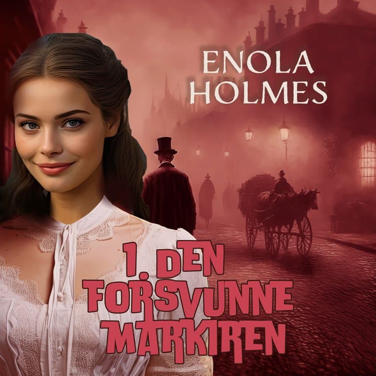 Omslag Enola Holmes - Den forsvunne markien av Nancy Springer (Lydbok)