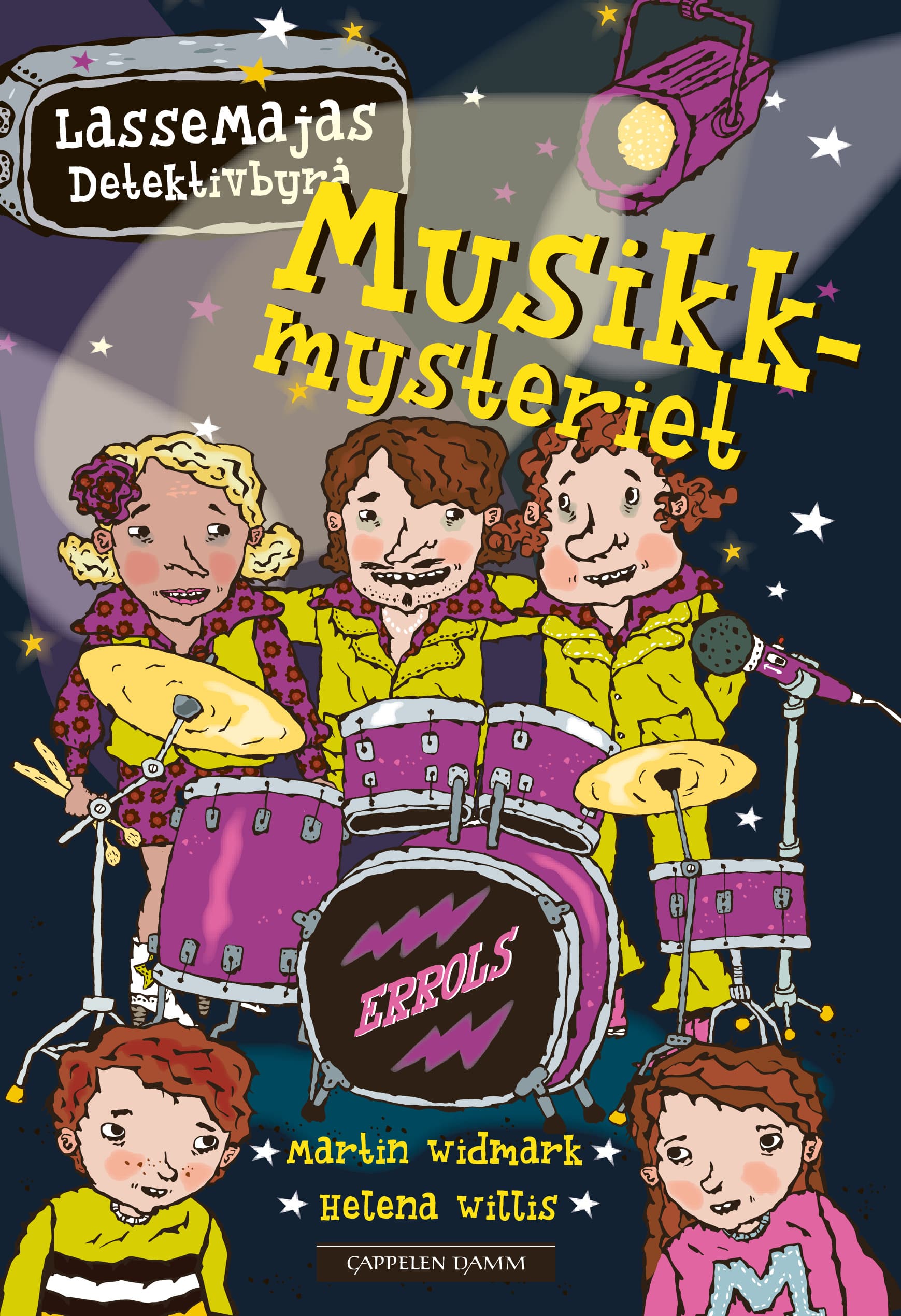 Omslag LasseMajas Detektivbyrå: Musikkmysteriet av Martin Widmark (Ebok)