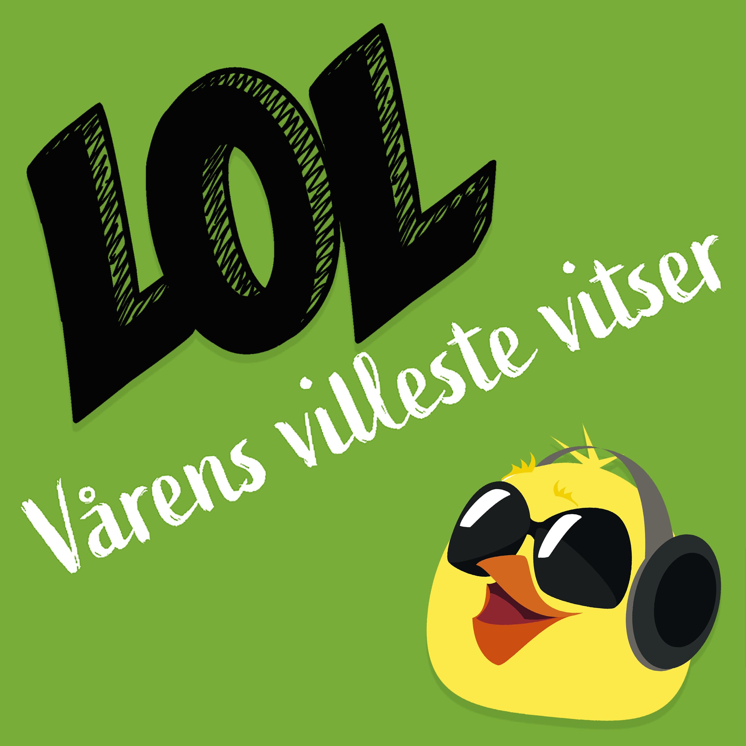 Omslag LOL - Vårens villeste vitser (Lydbok)