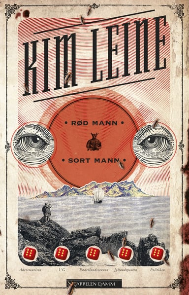 Omslag av "Rød mann/Sort mann"