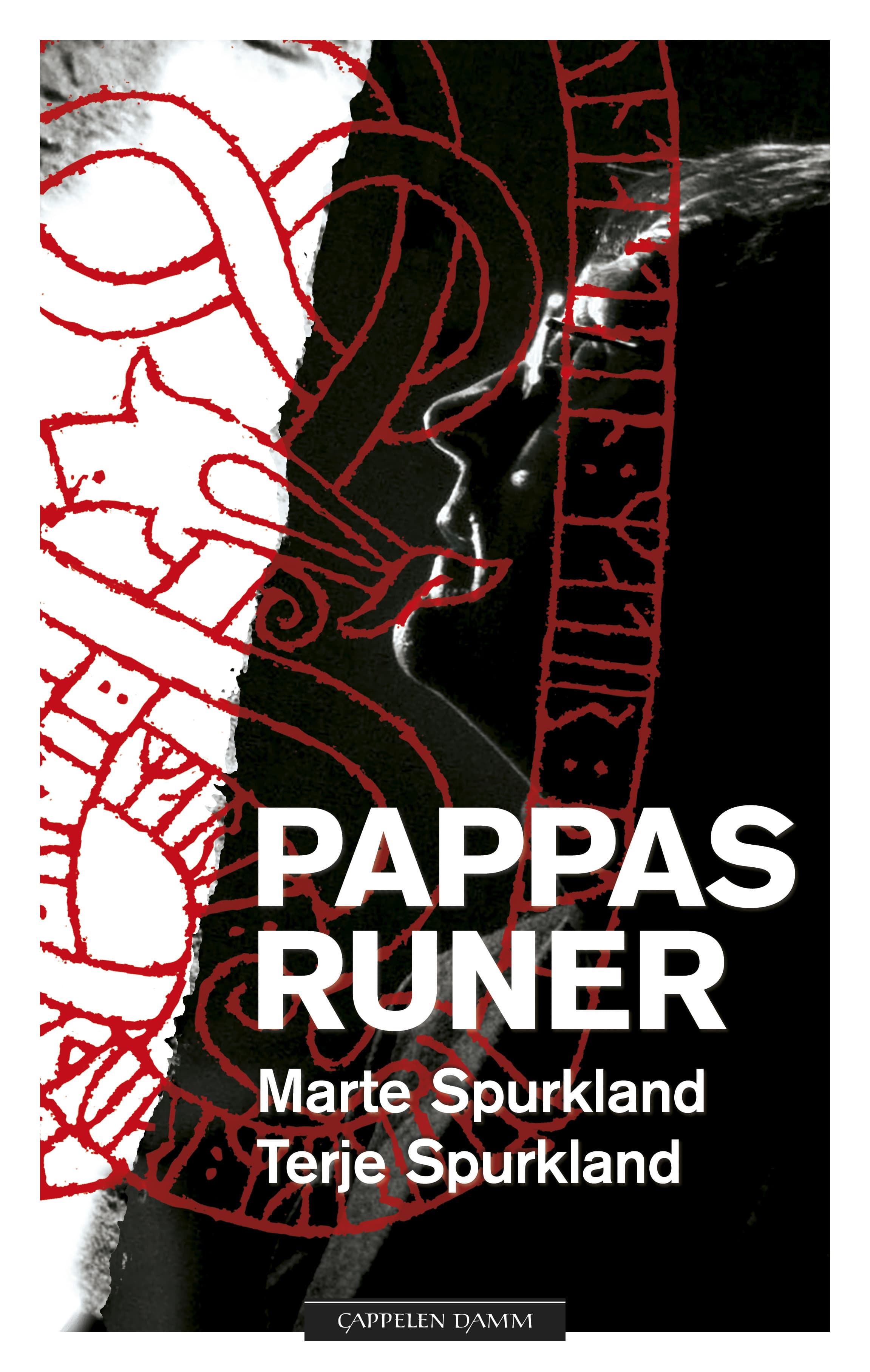 Omslag Pappas runer av Marte Spurkland og Terje Spurkland (Ebok)