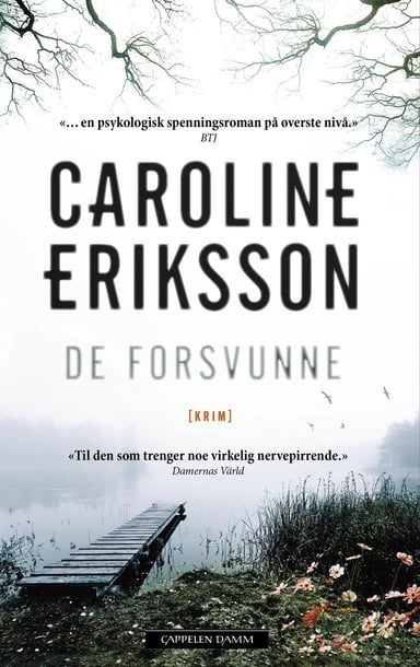 Omslag av "De forsvunne"