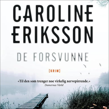 Omslag av "De forsvunne"