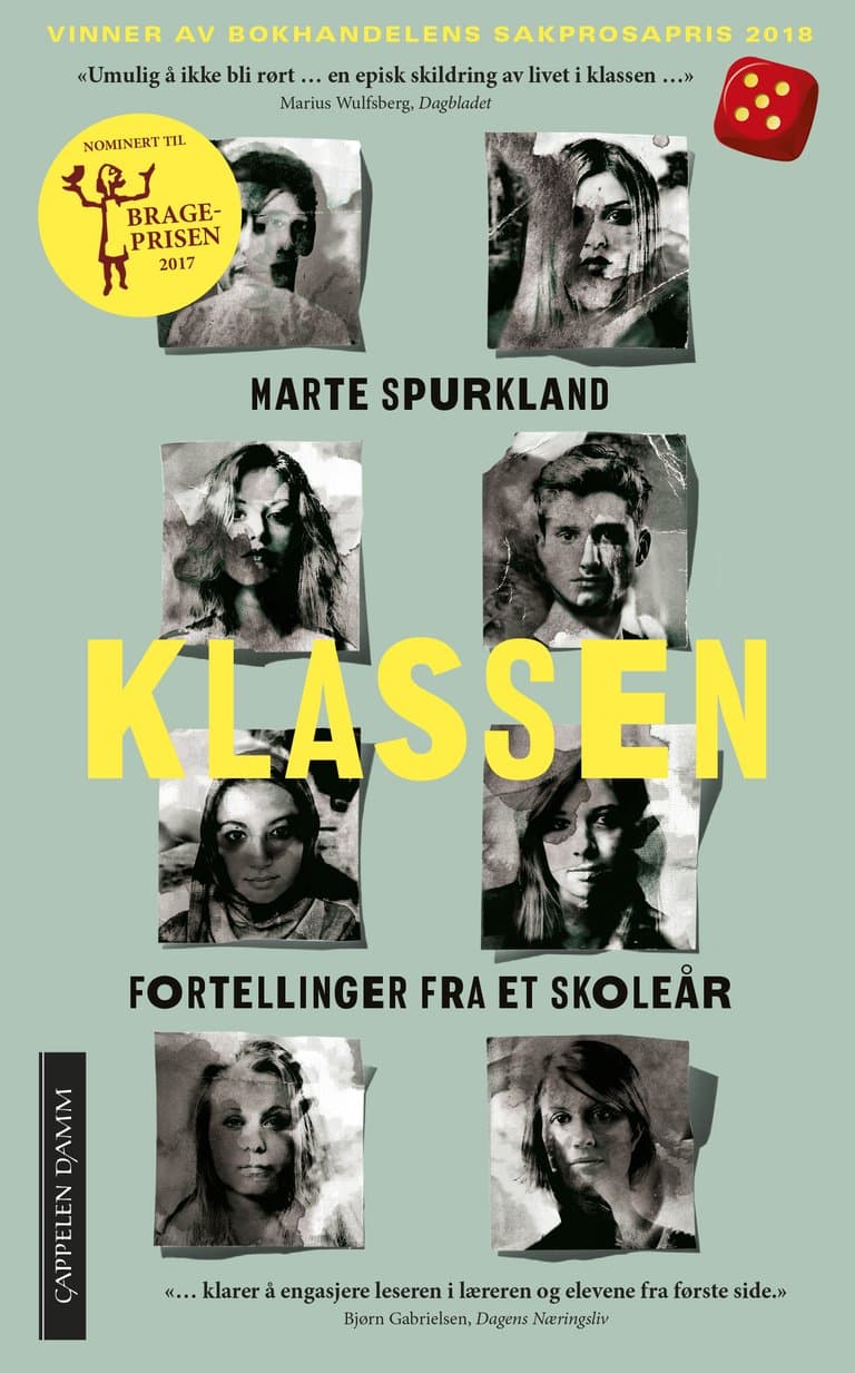 Omslag Klassen av Marte Spurkland (Heftet)