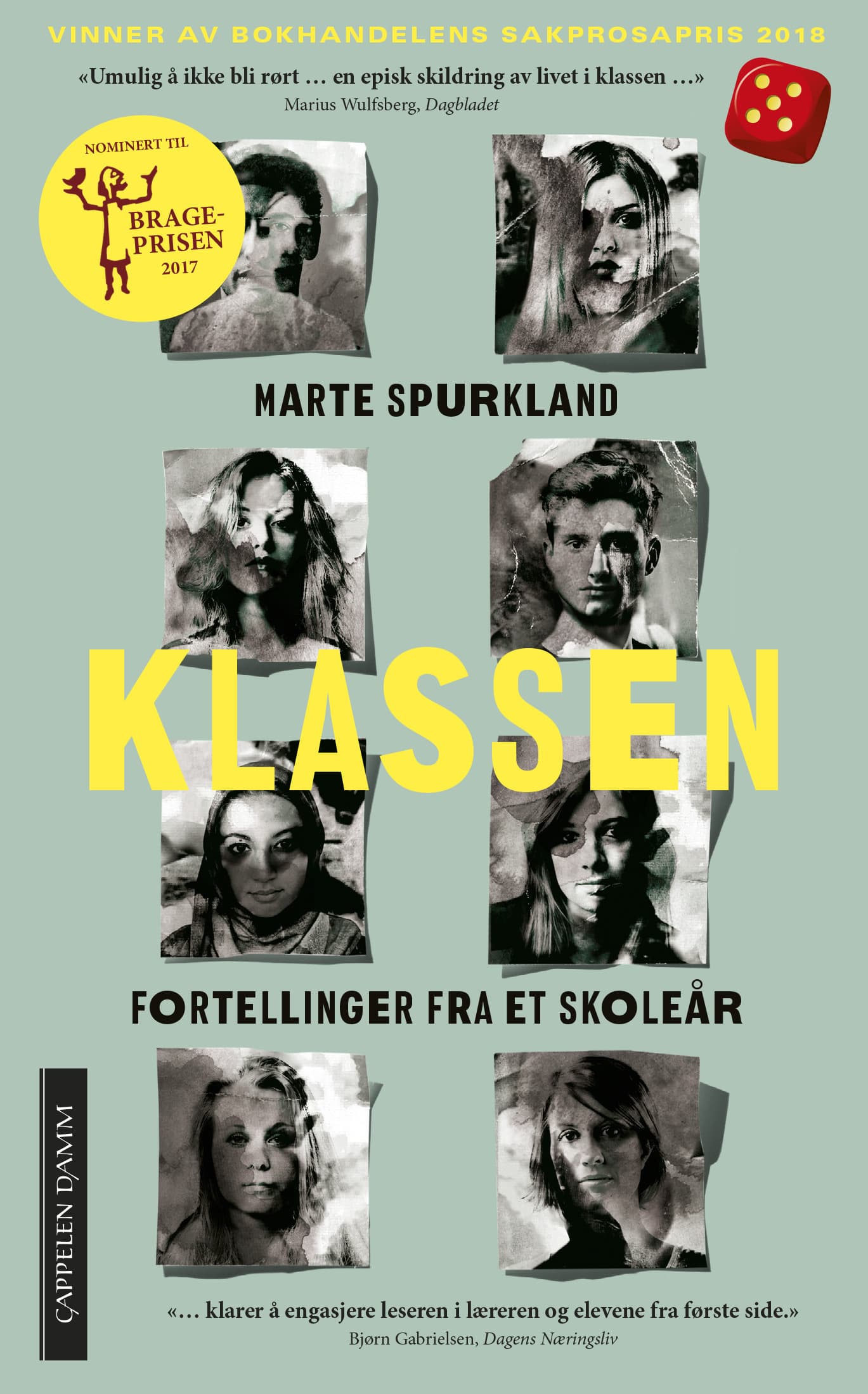 Omslag Klassen av Marte Spurkland (Heftet)