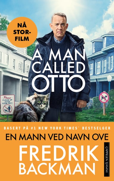 Omslag av "En mann ved navn Ove - Filmpocket 2023"