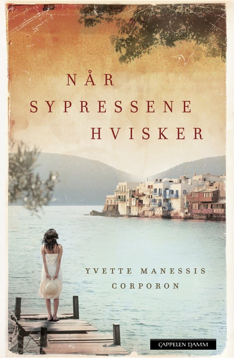 Omslag Når sypressene hvisker av Yvette Manessis Corporon (Heftet)
