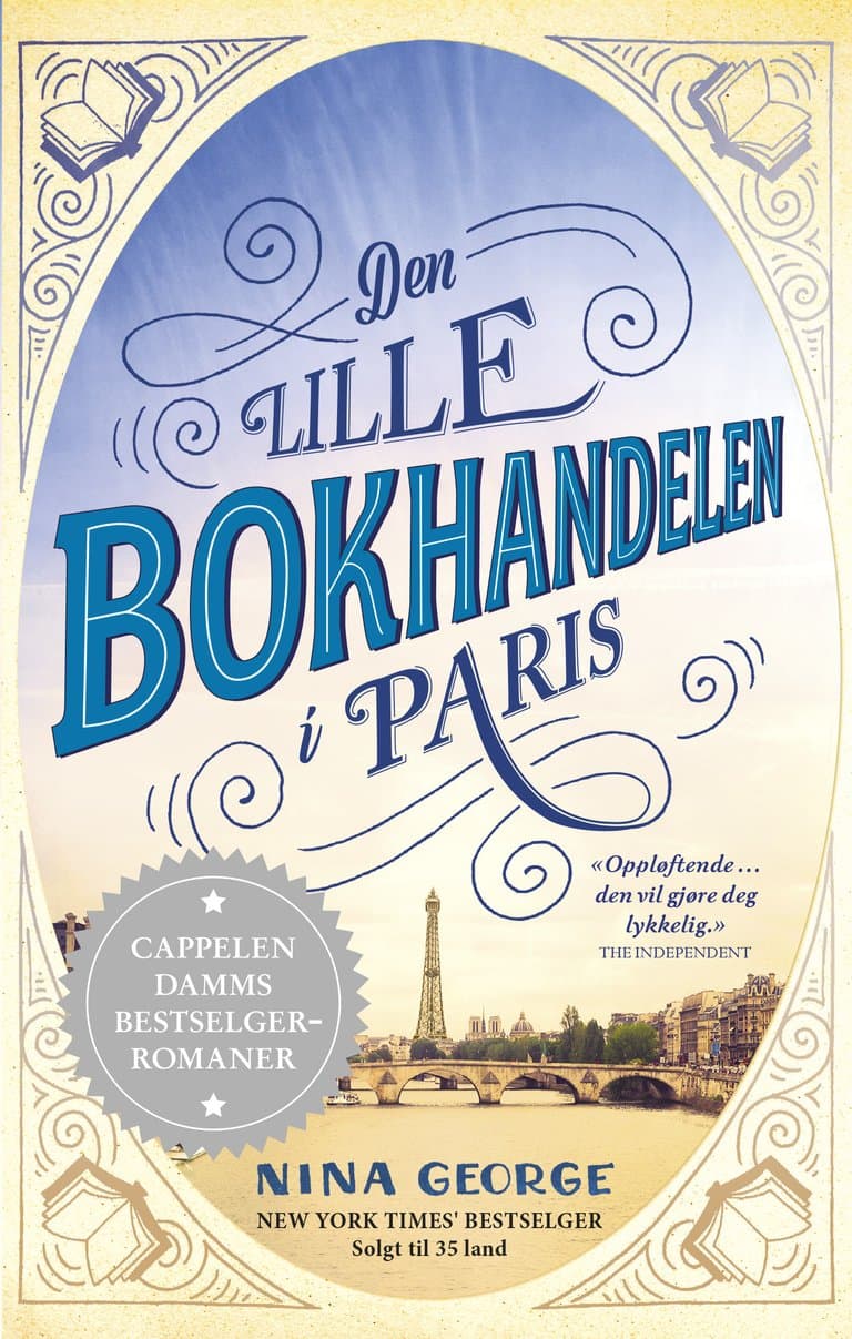 Omslag Den lille bokhandelen i Paris av Nina George (Heftet)