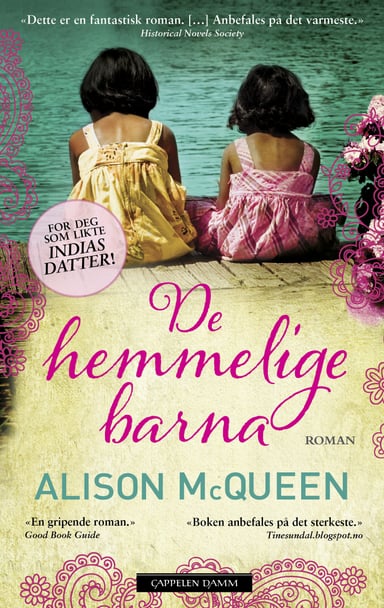 Omslag av "De hemmelige barna"