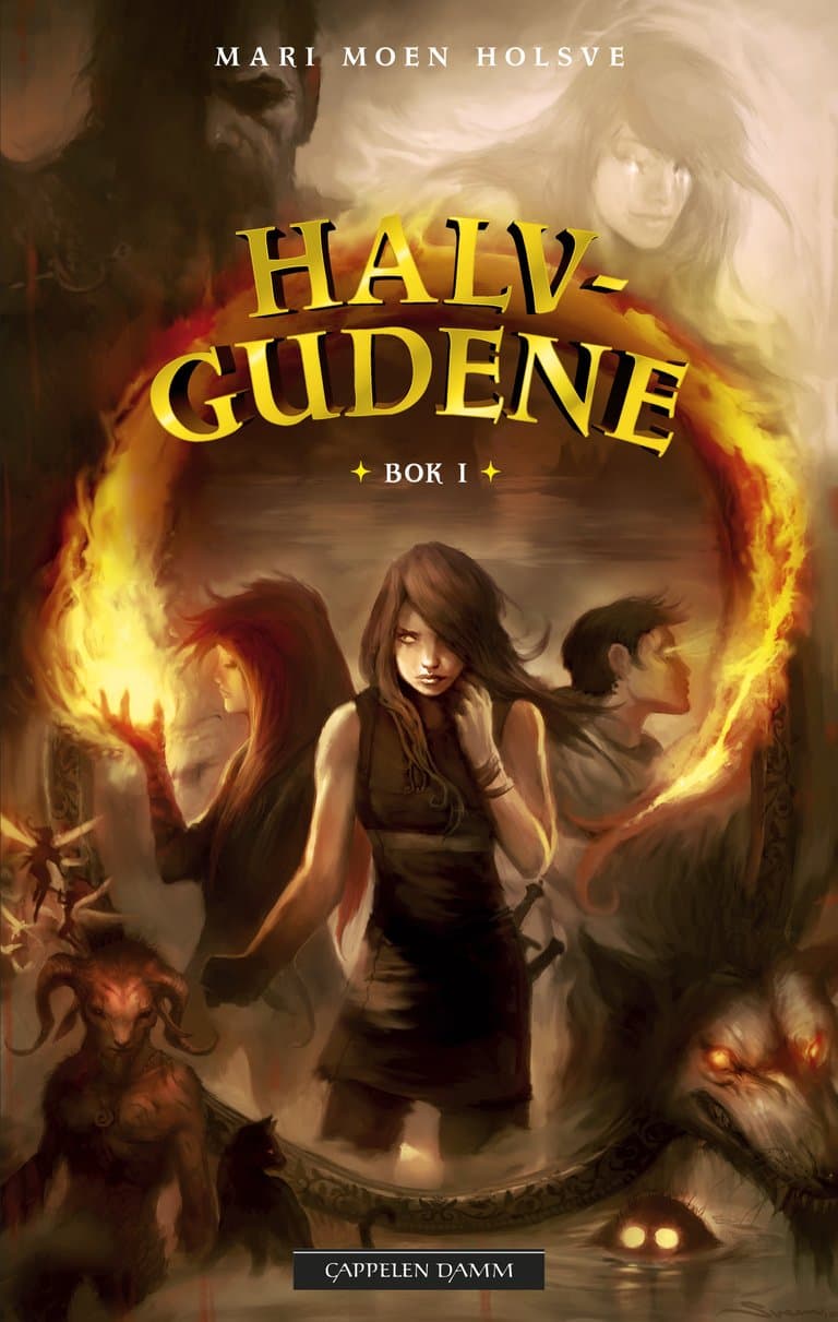 Omslag Halvgudene - Halvgudene 1 av Mari Moen Holsve (Heftet)