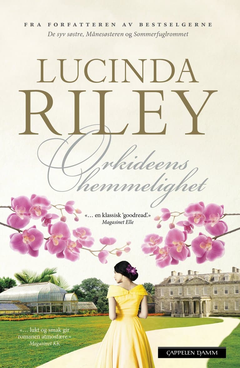 Omslag Orkideens hemmelighet av Lucinda Riley (Innbundet)