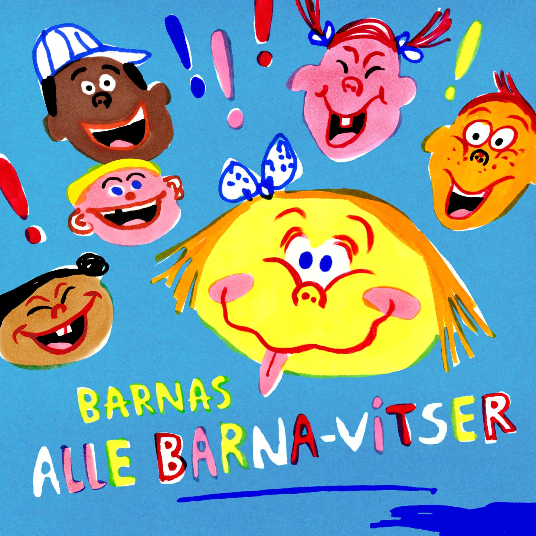 Omslag Barnas alle barna-vitser av Barnas Vitser (Lydbok)