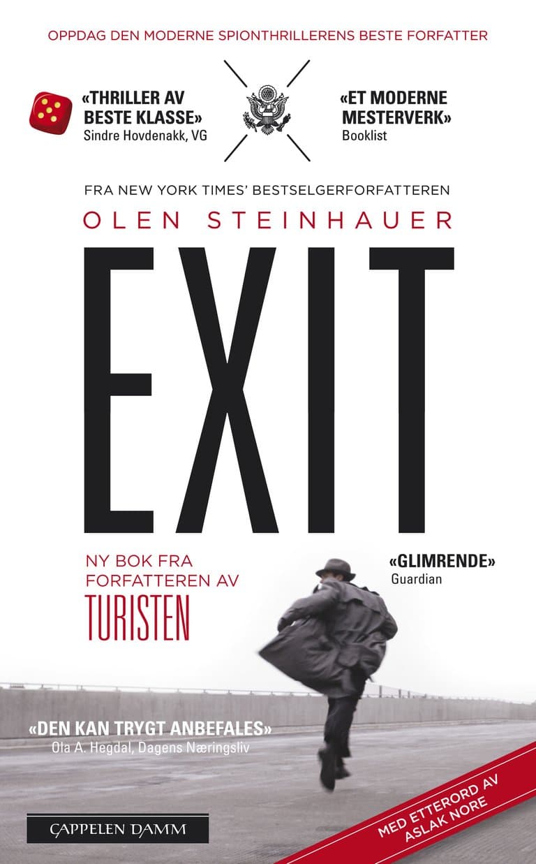 Omslag Exit av Olen Steinhauer (Heftet)