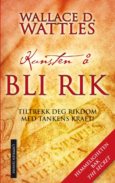 Omslag av "Kunsten å bli rik"