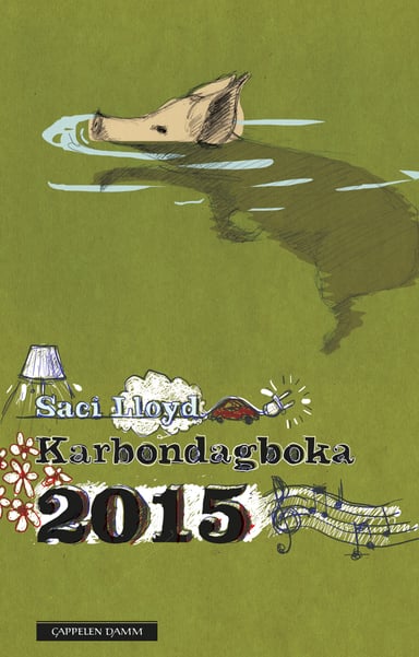 Omslag av "Karbondagboka 2015"
