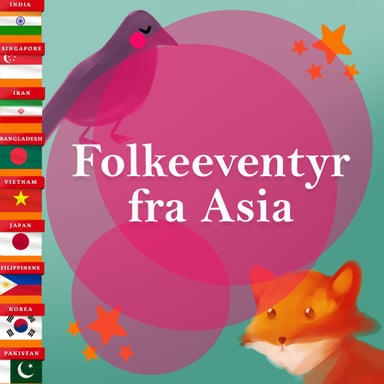 Omslag av "Folkeeventyr fra Asia"